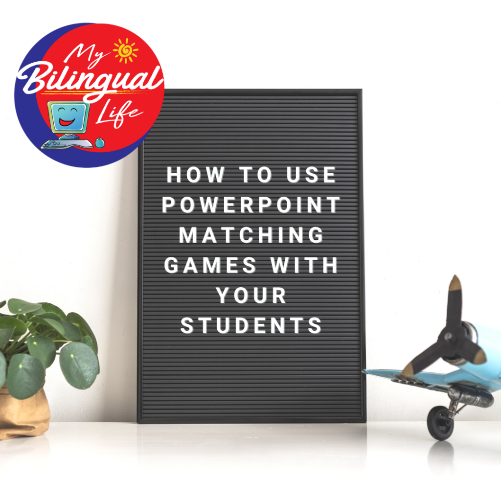 How to use Powerpoint Matching Games with your Students