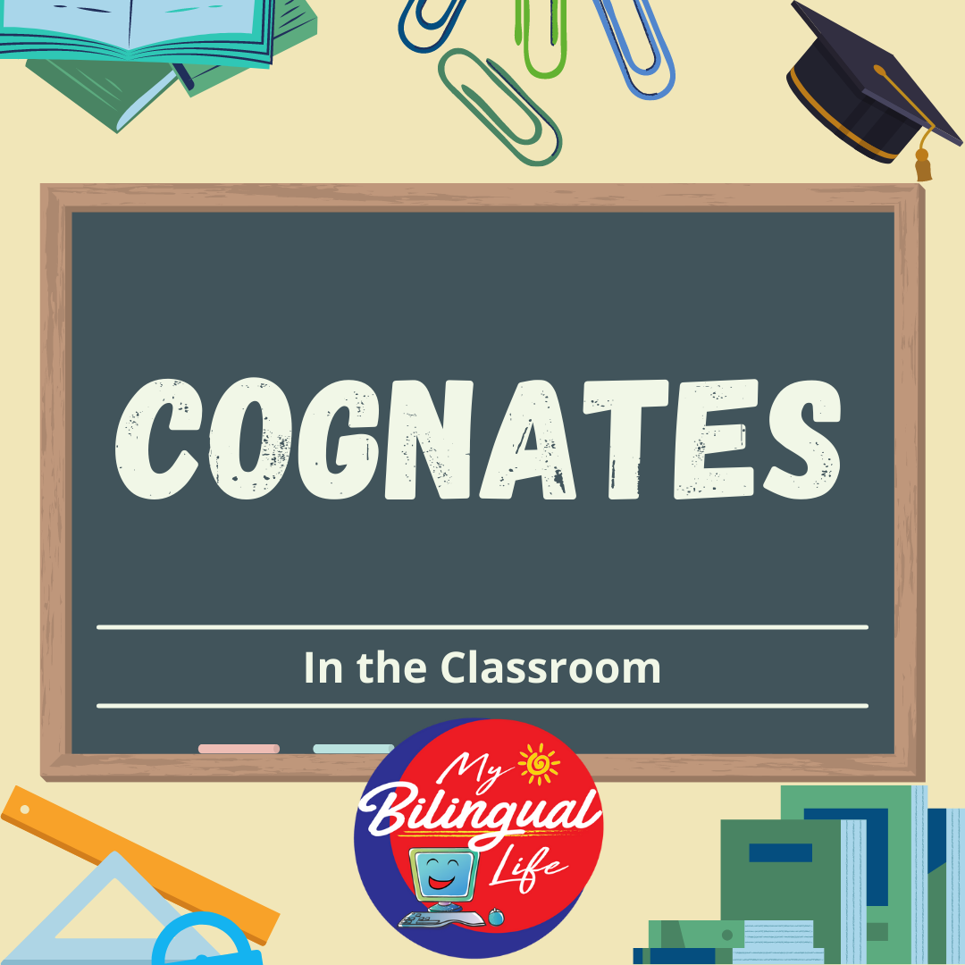 English Cognates Word Wall (Los cognados en ingles) - Spanish