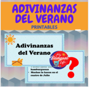 Adivinanzas del Verano