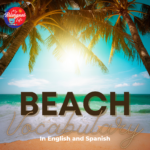 The Beach Vocabulary in English and Spanish