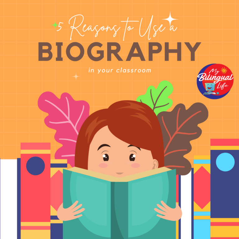 the use of biography in a sentence