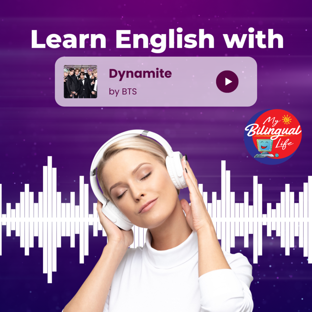 Learn English with Dynamite by BTS