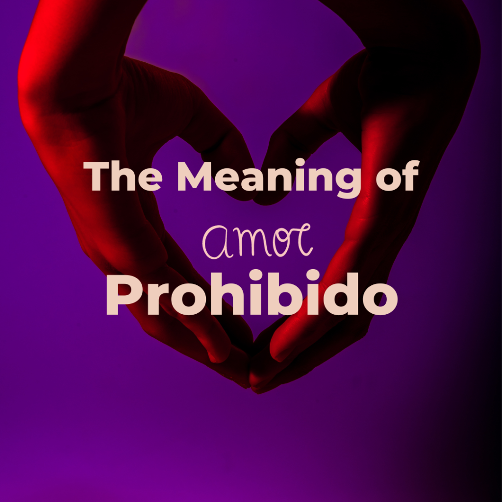 Amor Prohibido Meaning In English Explained My Bilingual Life